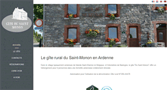 Desktop Screenshot of gite-saint-monon.be
